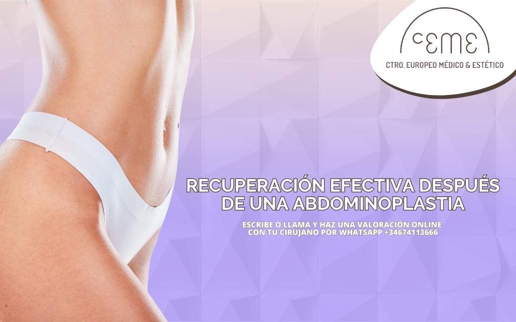 Recuperación Efectiva Después de una Abdominoplastia