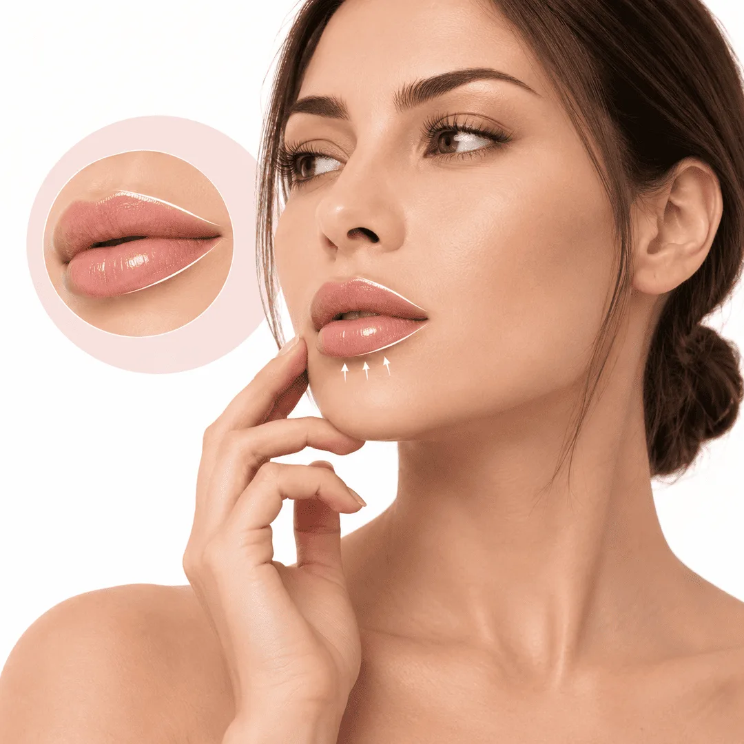 Aumento de labios con ácido hialurónico para aportar volumen, hidratación y definición