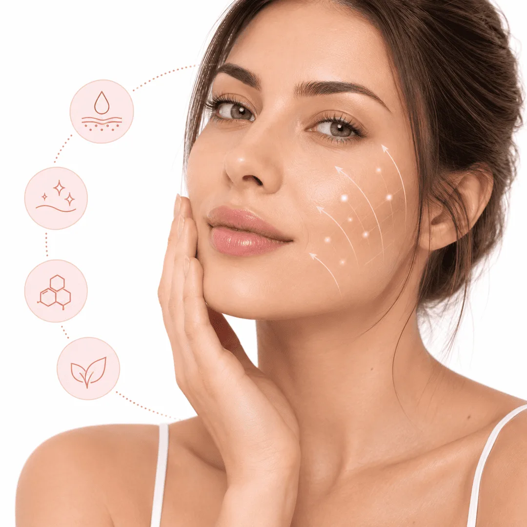 Mesoterapia facial para hidratar, revitalizar y mejorar la luminosidad de la piel